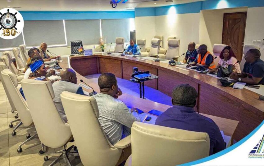 Douala Autonomous Port 150th anniversary march
